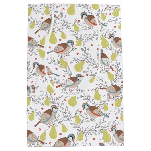 Sac Cadeau Moyen Dans un poirier (Devant)