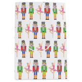 Sac Cadeau Moyen Danseur de ballet noisette de Noël (Devant)