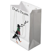 Sac Cadeau Moyen Dapper Pigeon  (Devant Angle)