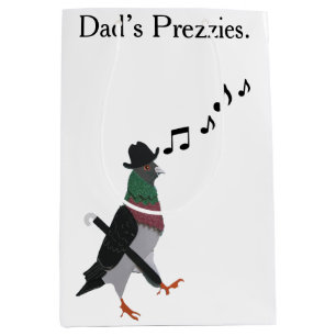 Sac Cadeau Moyen Dapper Pigeon