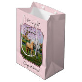 Sac Cadeau Moyen Dapple Gray Quarter (Devant Angle)