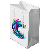 Sac Cadeau Moyen Dauphin coloré - (Dos Angle)