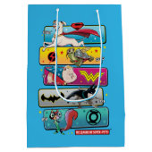 Sac Cadeau Moyen DC League of Super-Pets Panels (Dos)