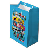 Sac Cadeau Moyen DC League of Super-Pets Panels (Dos Angle)