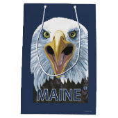 Sac Cadeau Moyen De MaineEagle fin (Dos)