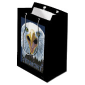 Sac Cadeau Moyen De VermontEagle fin (Dos Angle)