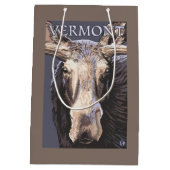 Sac Cadeau Moyen De VermontMoose fin (Dos)