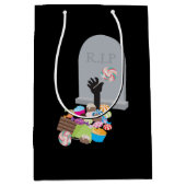 Sac Cadeau Moyen Décès par Candy Halloween Design (Devant)
