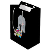 Sac Cadeau Moyen Décès par Candy Halloween Design (Dos Angle)