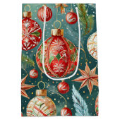 Sac Cadeau Moyen Décorations de fêtes  (Dos)