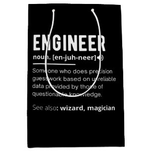 SAC CADEAU MOYEN DÉFINITION DES INGÉNIEURS