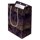 Sac Cadeau Moyen Dentelle gothique (Dos Angle)