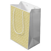 Sac Cadeau Moyen Dérive Dorée (Dos Angle)