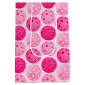 Sac Cadeau Moyen Dernière swing avant l'anneau Mariage Pickleball r (Dos)