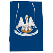 Sac Cadeau Moyen Design de Louisiana State Flag (Devant)