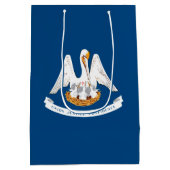 Sac Cadeau Moyen Design de Louisiana State Flag (Dos)