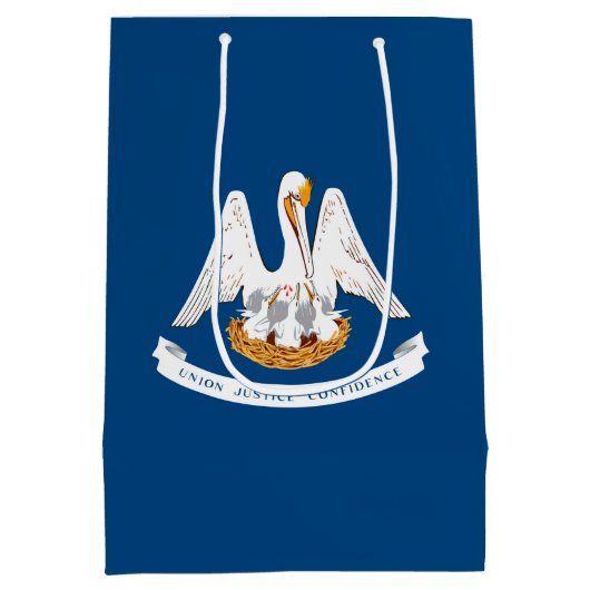 Sac Cadeau Moyen Design de Louisiana State Flag (Dos)