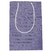 Sac Cadeau Moyen Design de ruban Parties scintillant or (Devant)