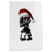 Sac Cadeau Moyen Design de squelette de cigare de Noël (Dos)