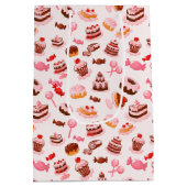 Sac Cadeau Moyen Desserts Sucrés (Dos)