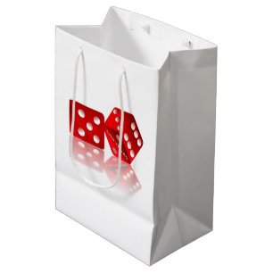 Sac Cadeau Moyen Dice rouge de Las Vegas
