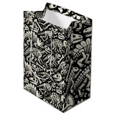 Sac Cadeau Moyen Dinosaur Bone Adventure (Devant Angle)