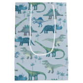 Sac Cadeau Moyen Dinosaur Motif Fun (Dos)