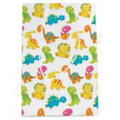 Sac Cadeau Moyen Dinosaure adorable (Devant)