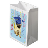 Sac Cadeau Moyen Diplômé de carlin (Dos Angle)