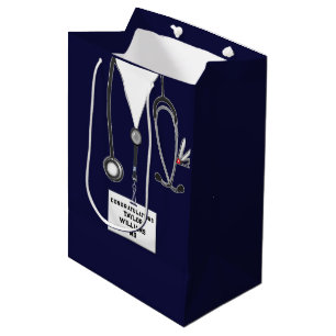 Sac Cadeau Moyen Diplôme de docteur créatif