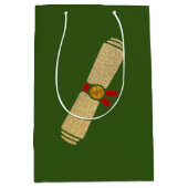 Sac Cadeau Moyen Diplôme de parties scintillant (Devant)