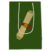 Sac Cadeau Moyen Diplôme de parties scintillant (Dos)