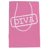 SAC CADEAU MOYEN "DIVA" (Devant)