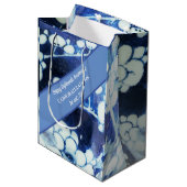 Sac Cadeau Moyen Dix-huitième anniversaire du Mariage (Devant Angle)