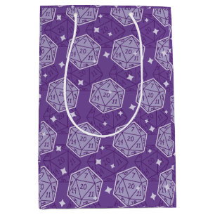 Sac Cadeau Moyen DnD Anniversaire Partie Dungeons & Dragons D20 Dic