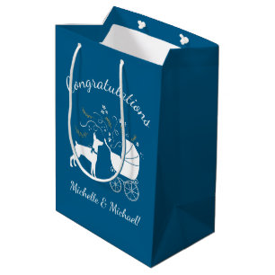 Sac Cadeau Moyen Doberman Dog Baby shower Puppy Pinscher