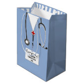 Sac Cadeau Moyen Docteur (Dos Angle)