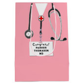 Sac Cadeau Moyen Docteur (Dos)