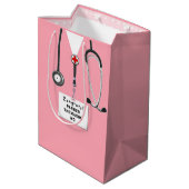 Sac Cadeau Moyen Docteur (Dos Angle)