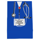 Sac Cadeau Moyen Docteur créatif (Dos)