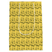 Sac Cadeau Moyen dollar d'or (Dos)