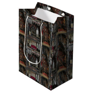 Sac Cadeau Moyen Dollshouse victorienne gothique hantée avec poupée