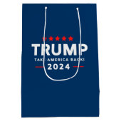 Sac Cadeau Moyen Donald Trump 2024 et l'Amérique (Dos)