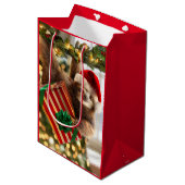 Sac Cadeau Moyen Dons de jonction (Devant Angle)