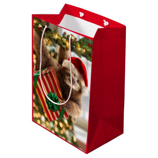 Sac Cadeau Moyen Dons de jonction (Dos Angle)