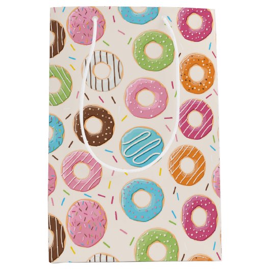 Sac Cadeau Moyen Donuts (Devant)