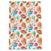 Sac Cadeau Moyen Donuts et glace (Dos)