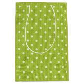 Sac Cadeau Moyen Dotty Delight Green (Devant)