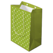 Sac Cadeau Moyen Dotty Delight Green (Dos Angle)