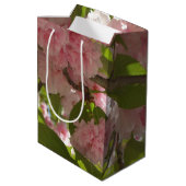 Sac Cadeau Moyen Double floraison cerisier III printemps fleuri (Dos Angle)